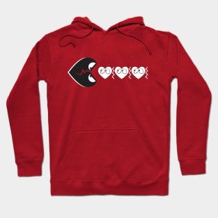 Funny Valentine's Day Hearts Hoodie